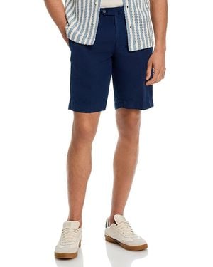 Slowear Incotex Linen & Cotton Garment-Dyed 10 Chinolino Short - Blue