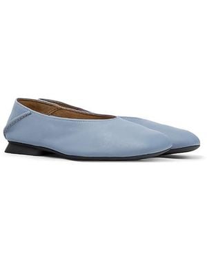 Camper Casi Myra Leather Ballerina - Blue