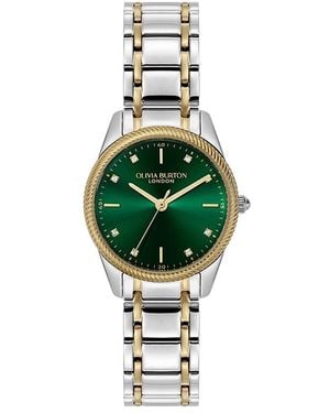 Olivia Burton Egerton Watch, 28Mm - Green