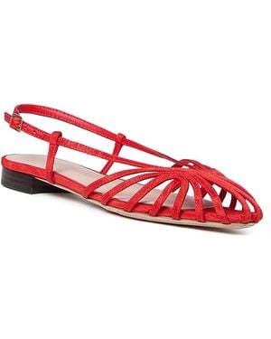 Loeffler Randall Loeffler Randal Devon Flat Sandals - Red