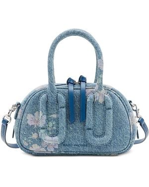 Marc Jacobs Babe Mini Denim Top Handle Bag - Blue