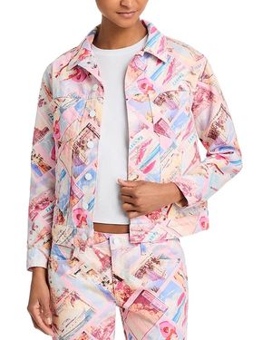 L'Agence Joey Oversized Jacket - Red