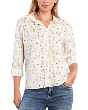 Billy T Og Bt Button Front Shirt - White