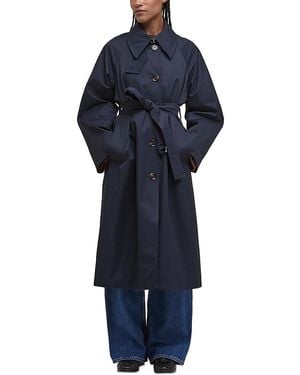 Barbour Robyn Trench Coat - Blue