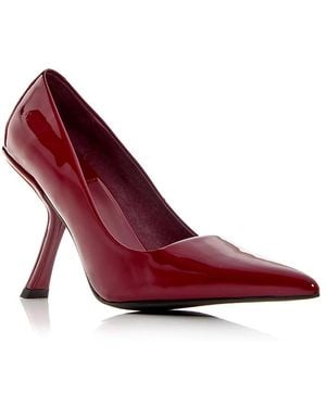 Jeffrey Campbell Sling It Pointed Toe Pumps - Red