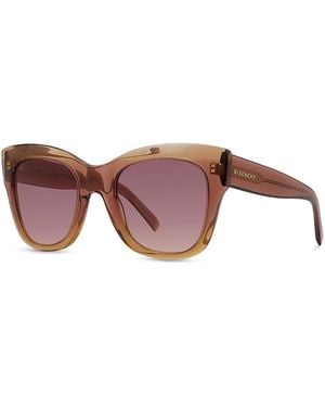 Givenchy Cat Eye Sunglasses, 53Mm - Brown
