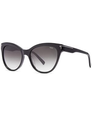 Tumi 001 Cat Eye Gradient Sunglasses, 54Mm - Gray