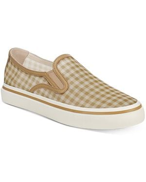 Vince Blair Ii Slip On Sneakers - Natural