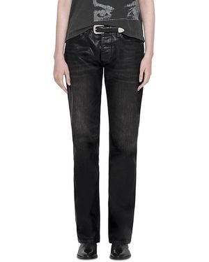 AllSaints Nat Low Rise Slim Jeans - Black
