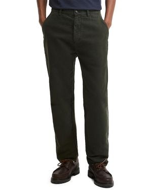 Barbour Moleskin Cotton Tailored Fit Pants - Black