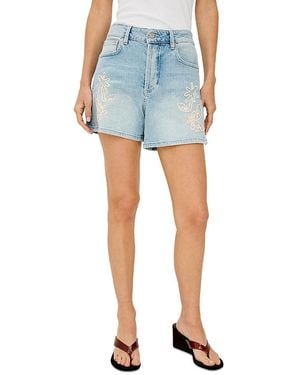 Rails Mesa Embroidered Shorts - Blue