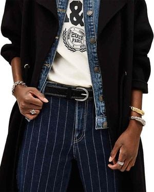 Ba&sh Ceinture Brosco Leather Belt - Black