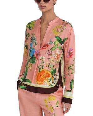 Reiss Milos Top - Pink