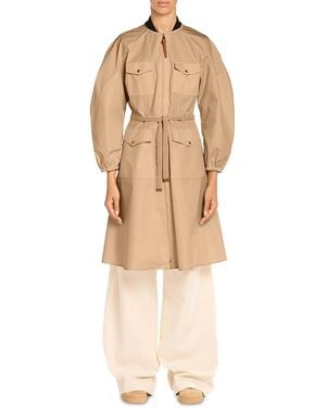 Moncler Zip Front Dress - Natural