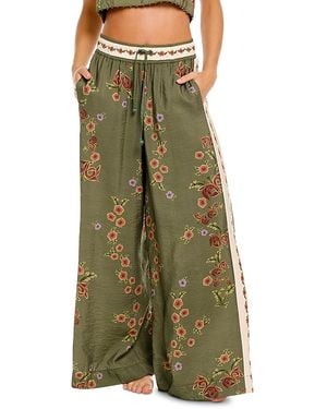 Agua Bendita Janis Aura Pants - Green