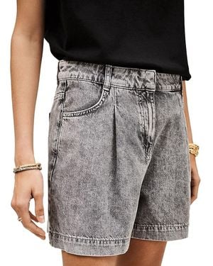 Ba&sh Gilou Denim Shorts - Black