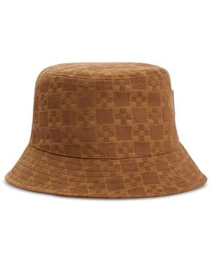 Sandro Denim Bucket Hat - Brown