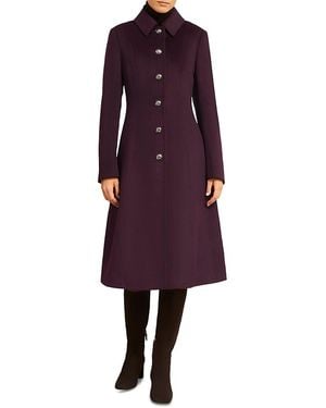 Hobbs Petite Iona Coat - Purple