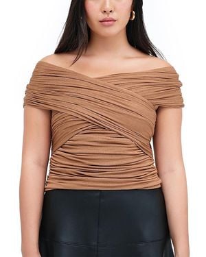 MARCELLA Alyssa Infinity Top - Brown