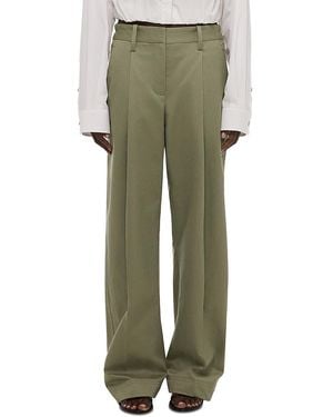 Helmut Lang Pleated Chino Pants - Green