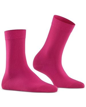 FALKE Cotton Touch Crew Socks - Pink