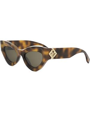 Designer Fendi Cat Eye Sunglasses for Women - Up to 29% off