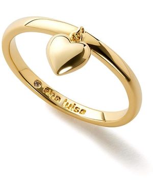 Ana Luisa Heart Ring - Metallic