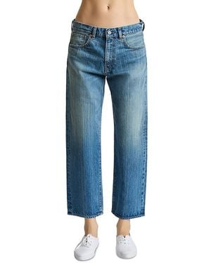 Denimist Lucy Mid Rise Boyfriend Jeans - Blue