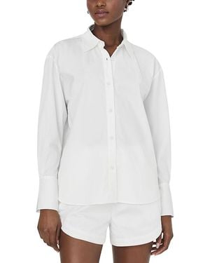 売れ筋商品|||フレンチコネクション カットソー トップス レディース Women's Birdie Button-Front Vest Top Summer White French Connection Birdie Button-front Vest Top in White | Lyst