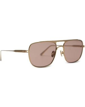 Elisa Johnson Jane Aviator Sunglasses, 54Mm - Pink