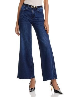 Aqua Wide Leg Jean - Blue
