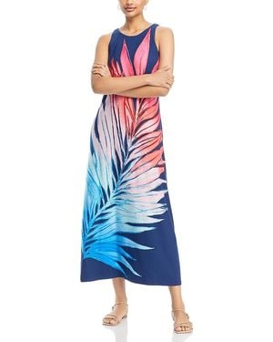 Tommy Bahama Jasmina Perfectly Palm Dress - Blue