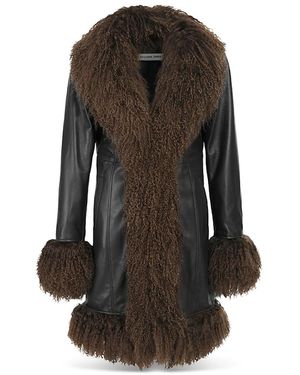 Susanna Chow Cashmere Shearling Coat