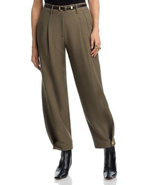 Aqua Balloon Pants - Green