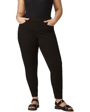 Warp & Weft Jfk Plus Mid Rise Skinny Jean - Black