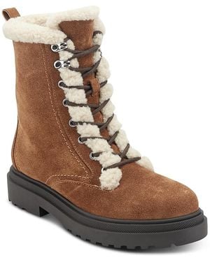 Marc Fisher Marc Fisher Ltd Braylee Suede Ankle Boots - Brown