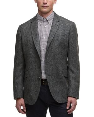 Barbour Firth Moons Slim Fit Blazer - Gray