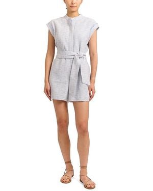 Cartolina Nantucket Marin Romper - White