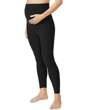 Beyond Yoga Space Dyed Love The Bump Maternity Leggings - Black