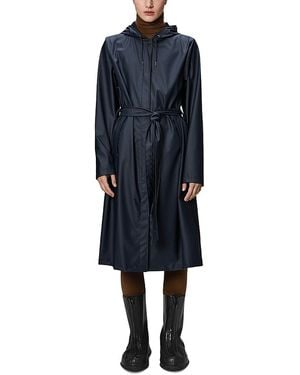 Rains A Line Waterproof Jacket - Blue