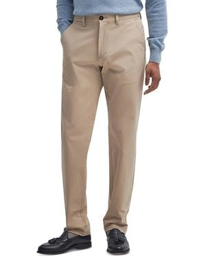 Barbour Comfort Stretch Tailored Fit Pants - Natural