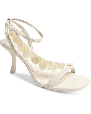 Jonathan Simkhai Elin Beaded Strappy Sandals - Natural