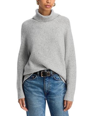 French Connection Emilia Knit Oversized Sweater - Gray