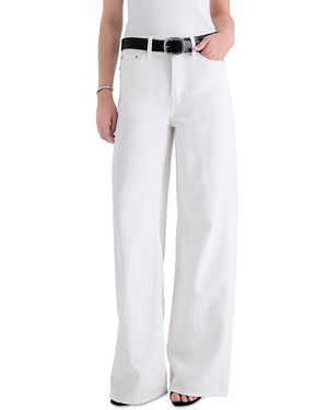 Pistola Sydney High Rise Wide Leg Jeans - Gray