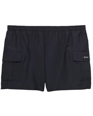 Prada Mohair Wool Shorts - Black