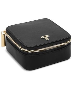 Tumi Belden Leather Jewelry Case - Black