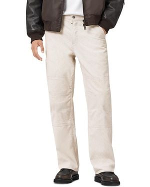 AllSaints Mullen Carpenter Corduroy Jeans - Natural