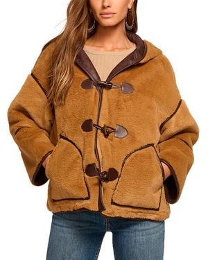 Ramy Brook Lucy Hooded Jacket - Brown