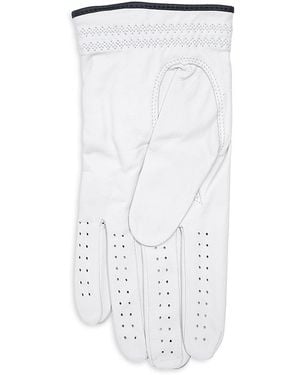Polo Ralph Lauren Rlx Leather Golf Gloves - White