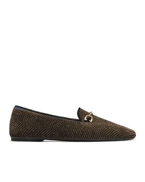 Rothy's Revelvet Double Bit Loafers - Brown
